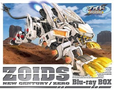 Anime DVD - ZOIDS Genesis New Century ZERO ゾイド新世紀 Regular Edition Bluray Box (No model figure) 26 Episodes 4 Discs